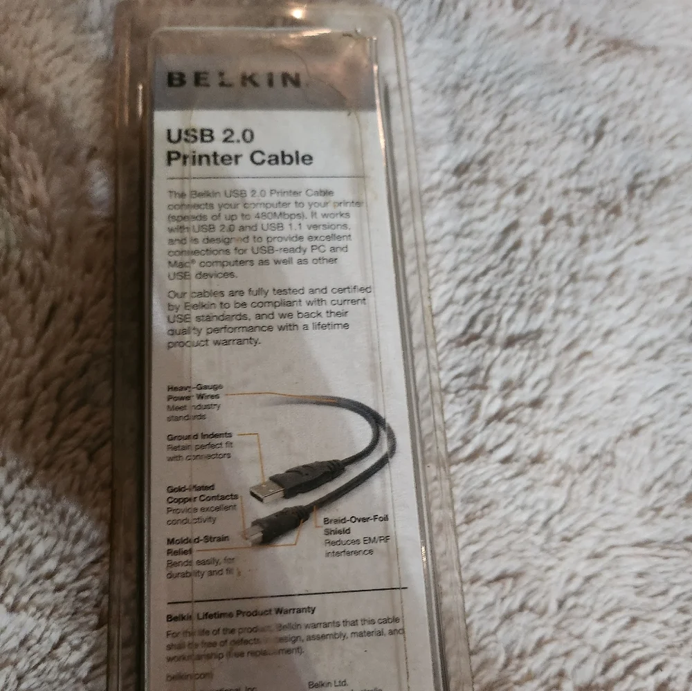 Belkin 2.0 printer cable
